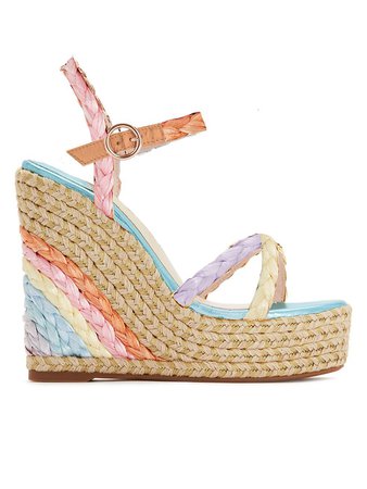 Shop Sophia Webster Ines Espadrille Wedge Sandals | Saks Fifth Avenue