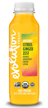 Evolution Fresh | Organic Citrus Ginger Zest | Cold-Pressed Juice