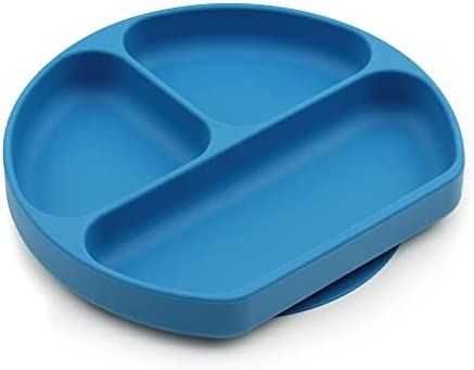 Amazon.com: Bumkins Silicone Grip Dish, Suction Plate, Divided Plate for Baby and Toddler, BPA Free Microwave and Dishwasher Safe – Lavender : Everything Else
