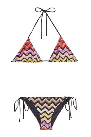 Crochet Knit Triangle Bikini Gr. IT 38