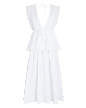 Joslin Layla Organic Cotton Midi Dress | INTERMIX®