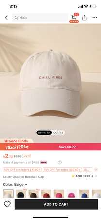 chill vibes hat
