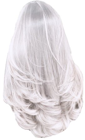 Platinum White Hair