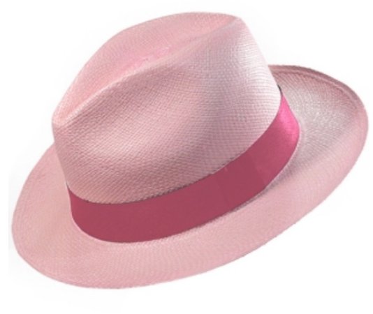 pink Panama hat Panama Hat