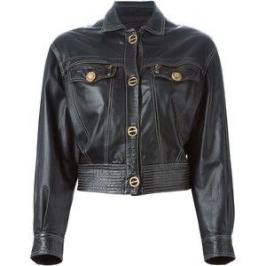 Versace Vintage Cropped Jacket