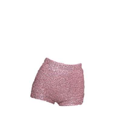 nayeon pink sequin shorts