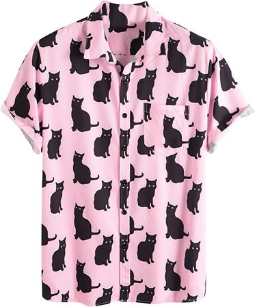 cat button down