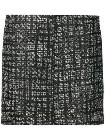 Philosophy Di Lorenzo Serafini Tweed Mini Skirt | Farfetch.com