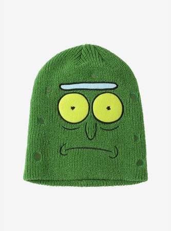 Rick And Morty Pickle Rick Cosplay Beanie