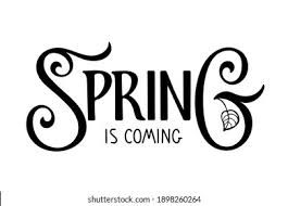 spring time text - Google Search