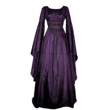 purple gown with sleeves - Google Search