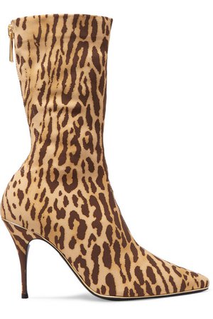 Zimmermann | Leopard-print jersey sock boots | NET-A-PORTER.COM