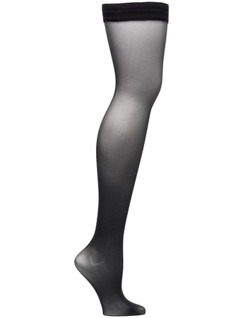 Wolford sheer stay-up tights black 230 - Farfetch