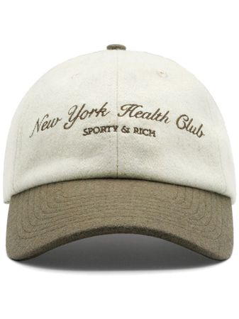 Sporty & Rich Casquette NY Health Club - Farfetch