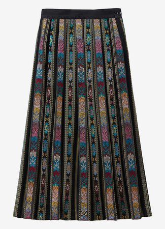 Folk Ribbon Embroidered Skirt | TOAST