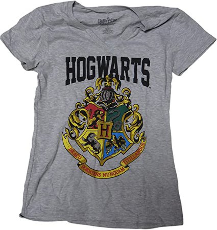 HARRY POTTER Hogwarts School Crest Juniors Tee T-Shirt