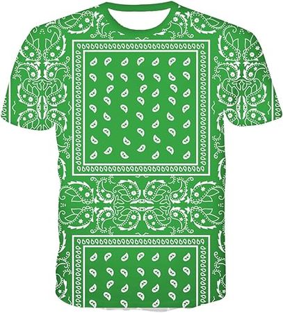 Green Bandanna Shirt