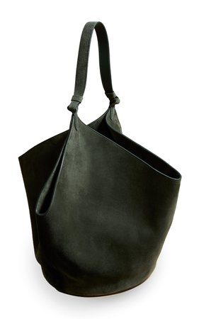 Lotus Suede Top Handle Bag By Khaite | Moda Operandi
