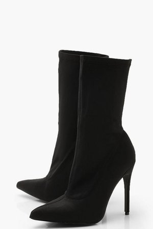 Women's Boots: High Heeled/Flat, Black/Brown/gray, Suede & Sock Boots