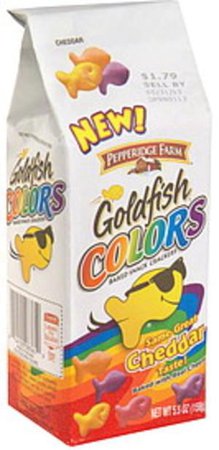 Goldfish Cheddar, Colors Baked Snack Crackers - 5.5 oz, Nutrition Information | Innit
