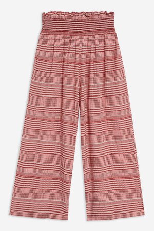 Stripe Beach Trousers - Swimwear & Beachwear - Clothing - Topshop
