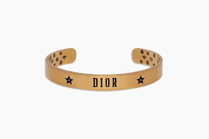 Bracelet "Dio(r)evolution" en métal vieilli doré - Dior