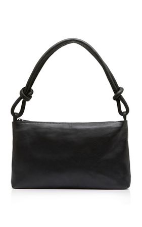 Knotted Leather Baguette Bag By St. Agni | Moda Operandi