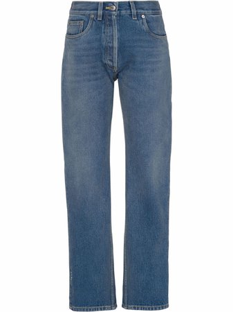 Prada Calça Jeans Cropped - Farfetch