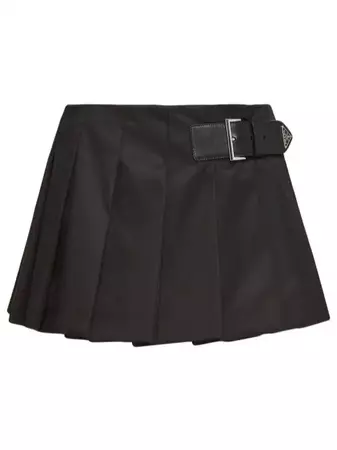 Prada Pleated Mini Skirt - Farfetch