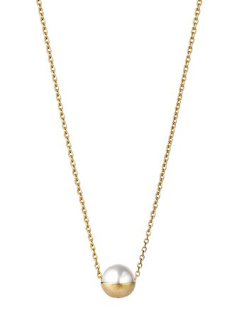 Shihara Half Pearl Necklace 0° $1,288 - Buy Online - Mobile Friendly, Fast Delivery, Price