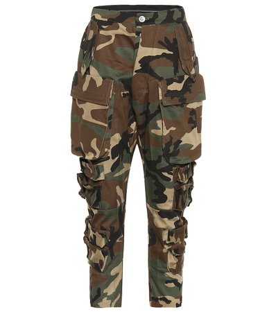 Unravel Camouflage Cotton Twill Pants