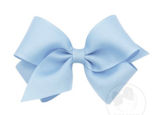 wee ones blue bow
