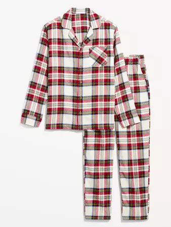 Flannel Pajama Set for Men