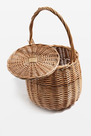 Wicker Tab Basket Bag | Topshop