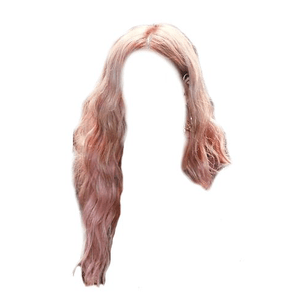 Rose Pink Hair PNG