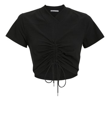 AlexanderWang.T | High Twist Cropped T-Shirt
