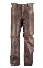 mens brown leather pants - Google Search