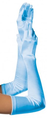 baby blue gloves