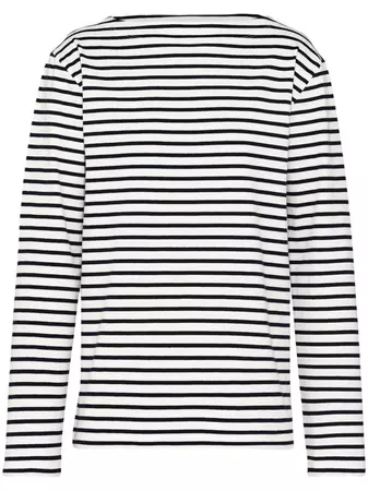 Prada Striped long-sleeve T-shirt - Farfetch