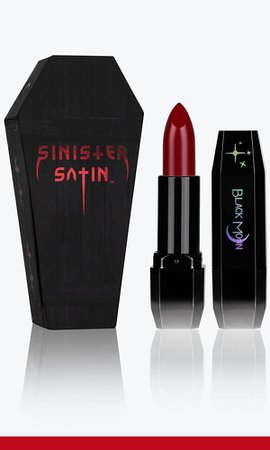 Black Moon Cosmetics - Dracula Sinister Satin Lipstick