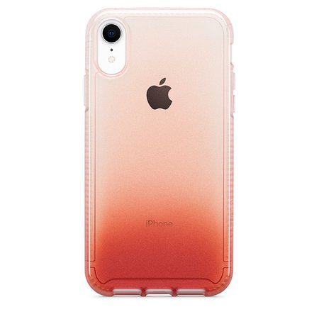 Tech21 Pure Ombré Case for iPhone XR - Red - Apple