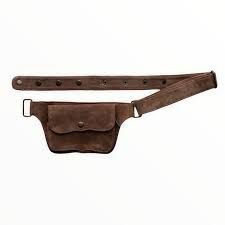 women's brown utility belt