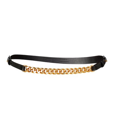 Tom Ford Leather and chain belt