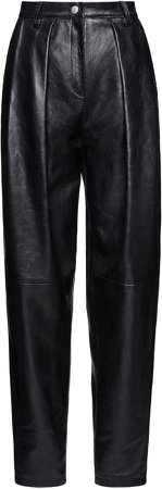 Magda Butrym High-Rise Leather Pants