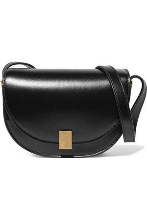 Victoria Beckham | Half Moon Box nano leather shoulder bag | NET-A-PORTER.COM
