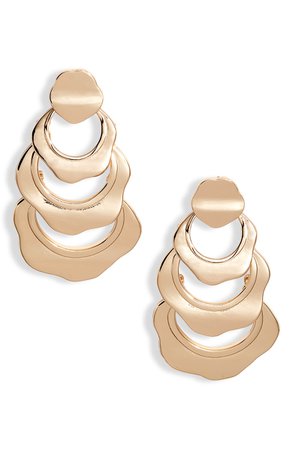 Something Navy Organic Waterfall Chandelier Earrings (Nordstrom Exclusive) | Nordstrom