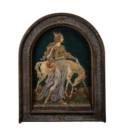 songesoleil.tumblr.com/post/158235007679/the-unicorn-princess1899-polychrome-plaster, The Unicorn Princess.1899