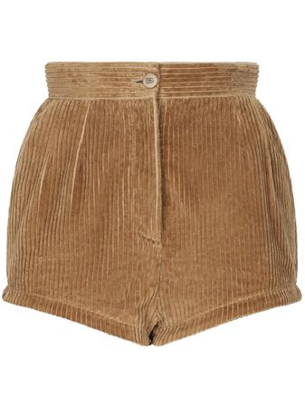 Dolce & Gabbana high-waist Corduroy Short Shorts - Farfetch