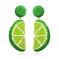 lime earrings - Google Search