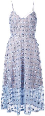 crystal embellished cami dress